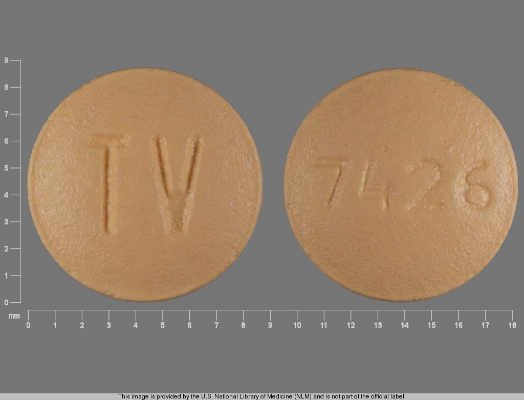 Imprint TV 7426 - montelukast 10 mg (base)