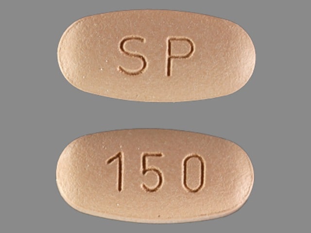 Imprint SP 150 - Vimpat lacosamide 150 mg