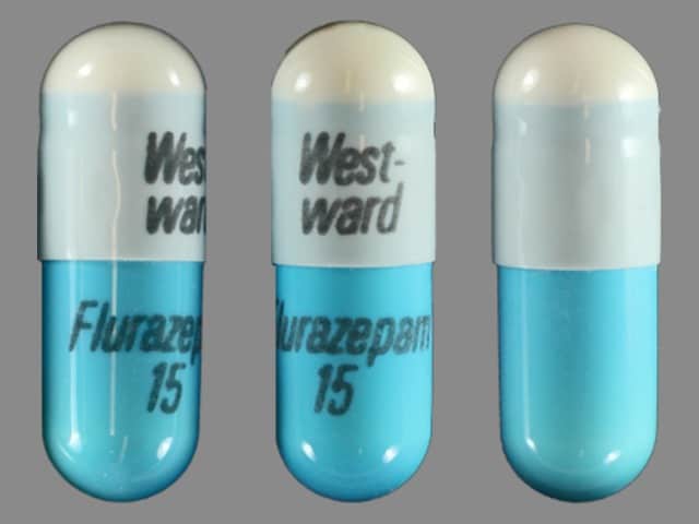 Imprint West-ward Flurazepam 15 - flurazepam 15 mg