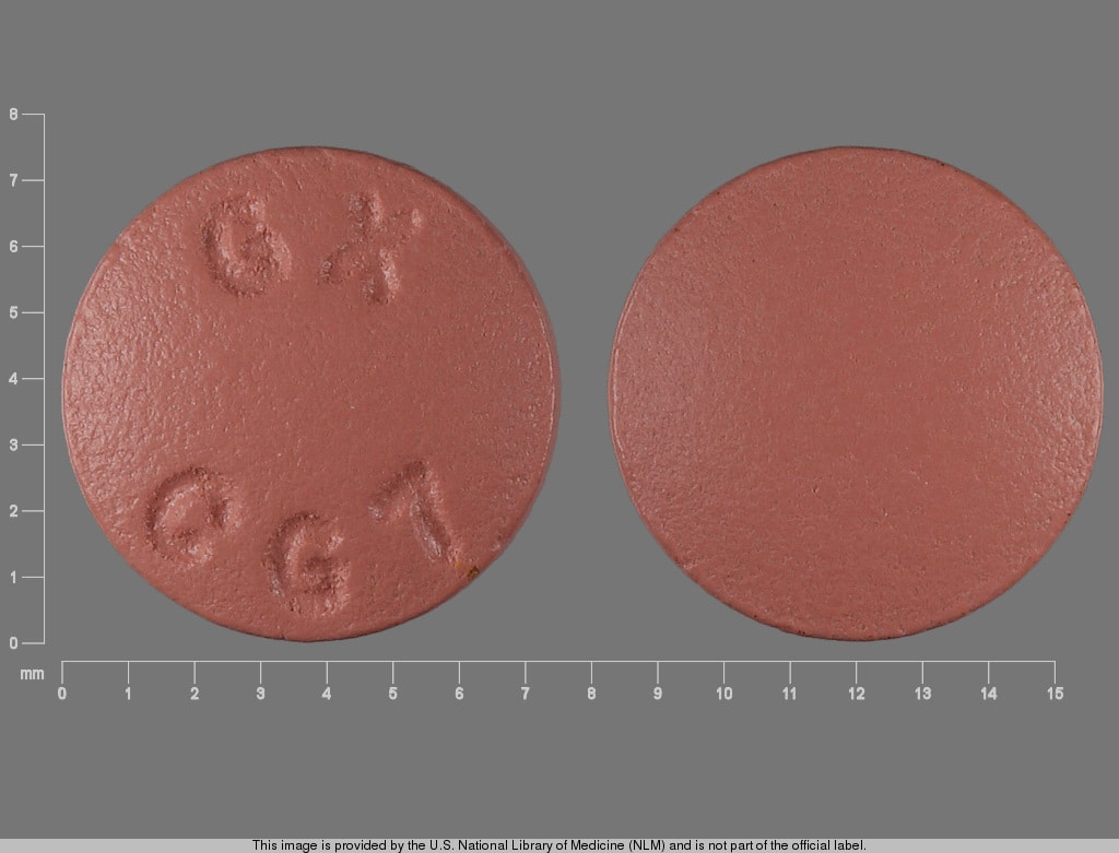 Image 1 - Imprint GX CG7 - Malarone Pediatric 62.5 mg / 25 mg