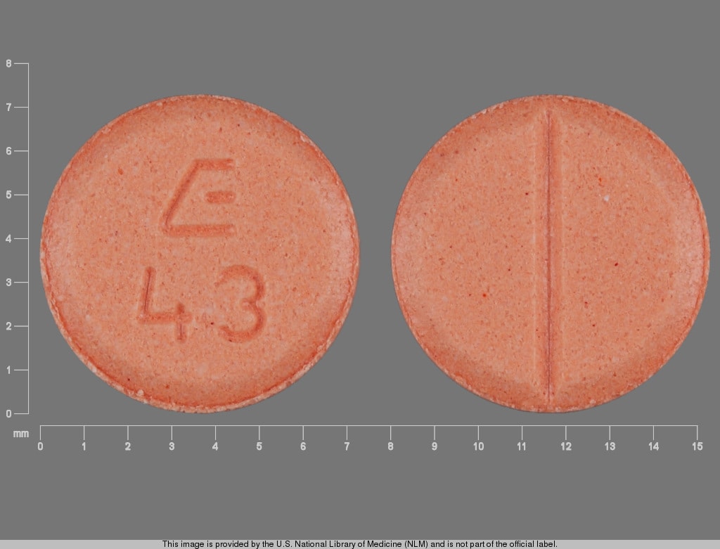 Image 1 - Imprint E 43 - midodrine 5 mg