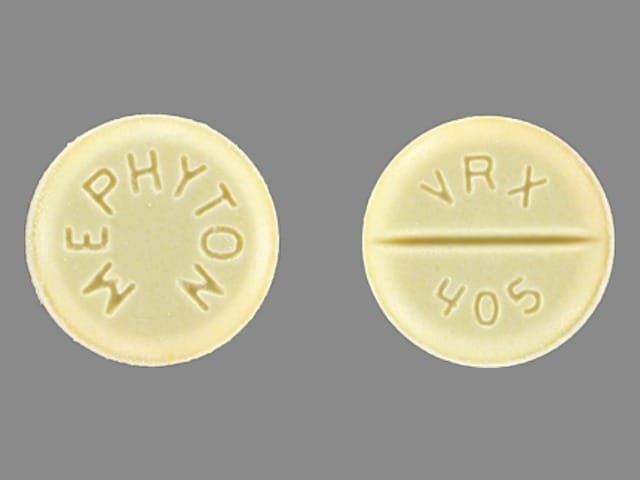 Imprint MEPHYTON VRX 405 - Mephyton 5 mg