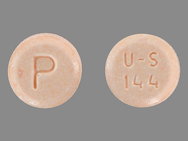 Image 1 - Imprint P U-S 144 - Pacerone 100 mg