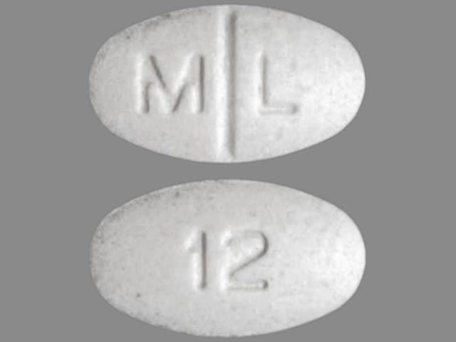 Imprint M L 12 - liothyronine 25 mcg