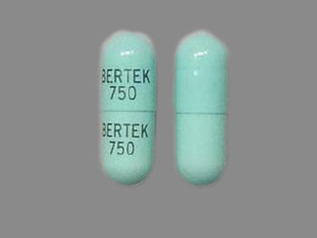 Image 1 - Imprint BERTEK  750 BERTEK 750 - Phenytek 300 mg