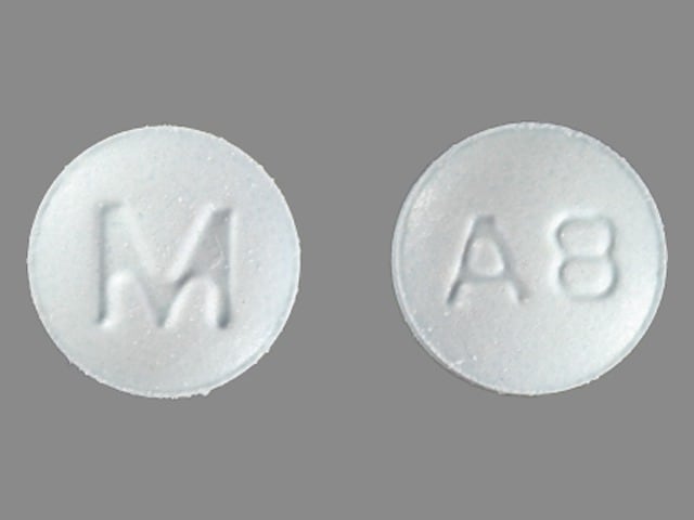 Image 1 - Imprint M A8 - amlodipine 2.5 mg