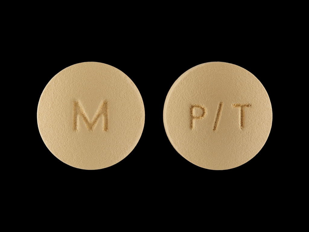 Imprint M P/T - acetaminophen/tramadol 325 mg / 37.5 mg