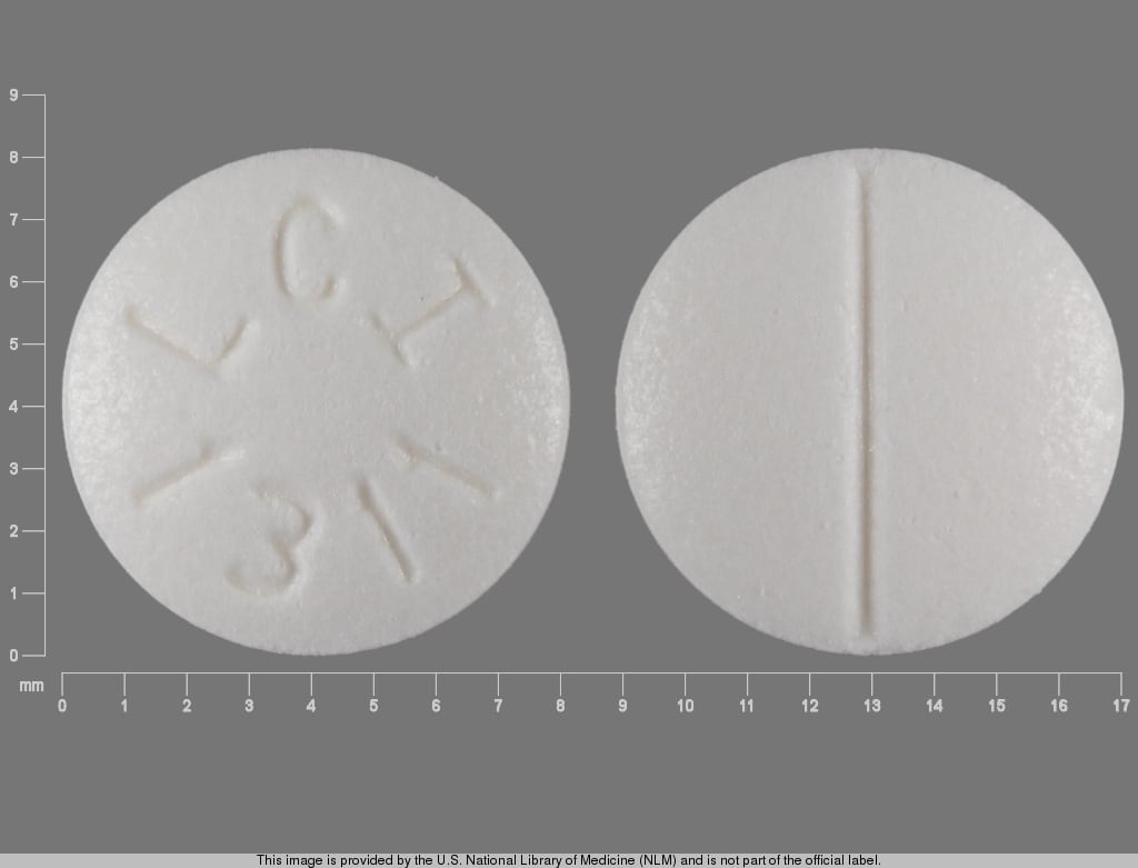 Imprint LCI 1311 - terbutaline 5 mg