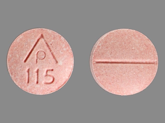 Imprint AP 115 - meclizine 25 mg