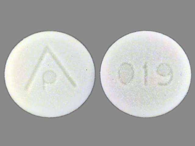 Imprint AP 019 - simethicone 80 mg