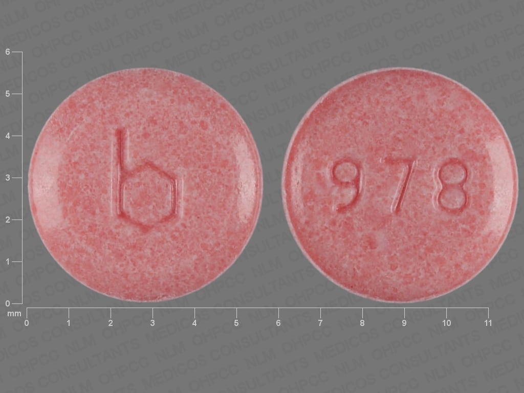 Image 1 - Imprint b 978 - Junel 1.5/30 ethinyl estradiol 0.03 mg / norethindrone 1.5 mg