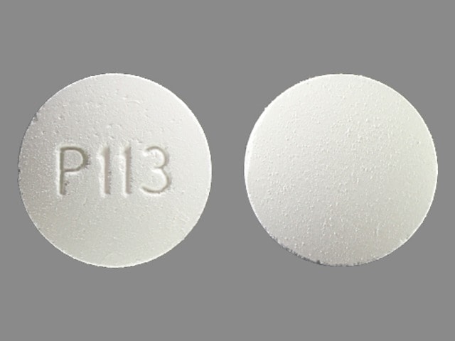 Image 1 - Imprint P113 - calcium acetate 667 mg