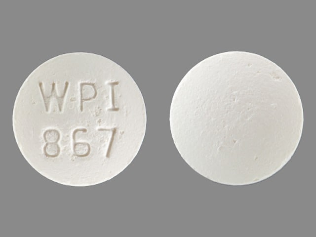 Image 1 - Imprint WPI 867 - bupropion 150 mg