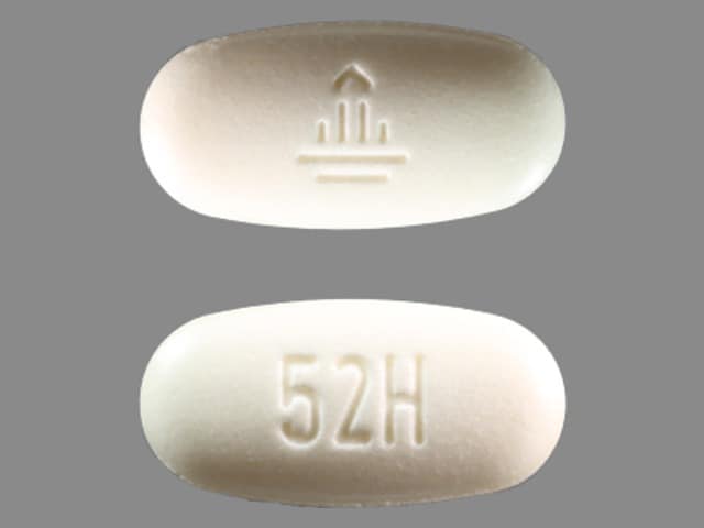 Imprint 52H Logo - Micardis 80 mg