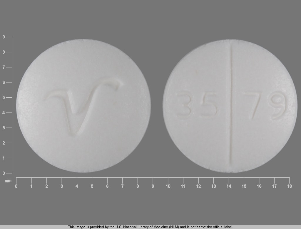 Imprint V 35 79 - hydrocortisone 10 mg