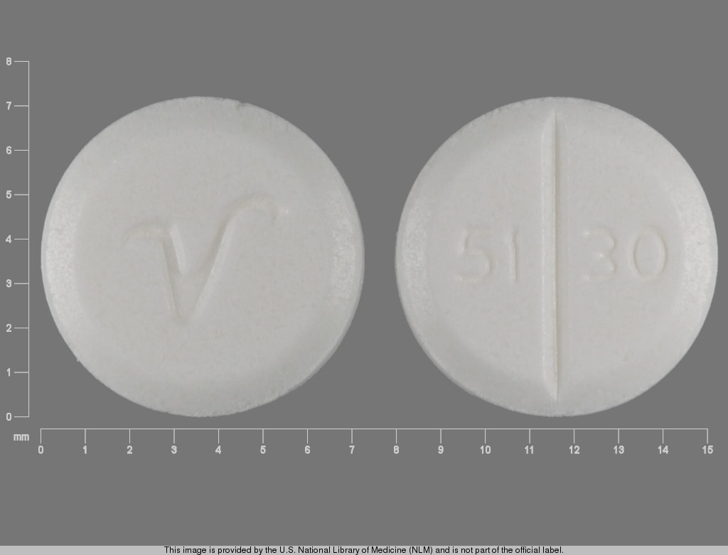 Image 1 - Imprint 51 30 V - primidone 50 mg