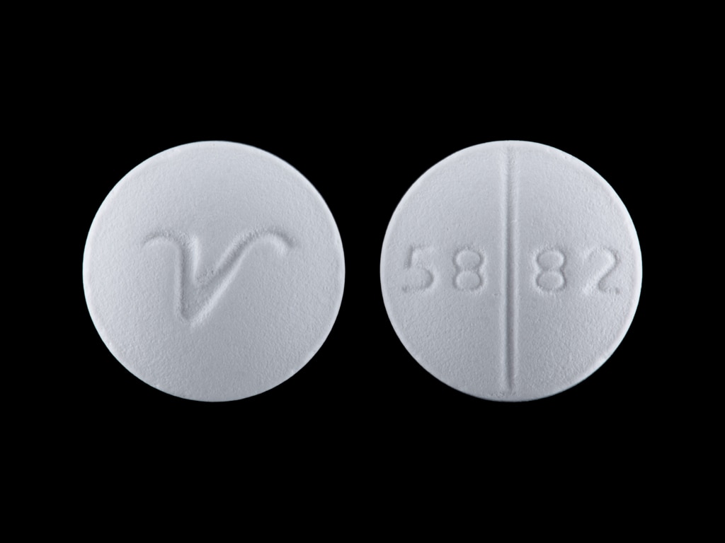 Pill Finder 58 V White Round Medicine Com