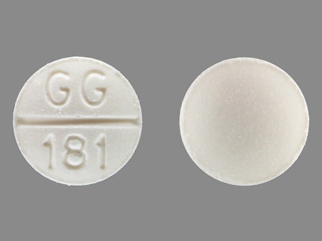 Imprint GG181 - methazolamide 50 mg