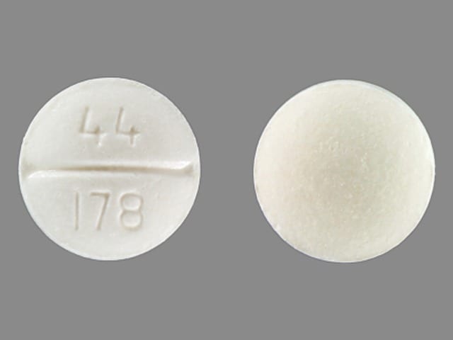 44 178 - Pseudoephedrine Hydrochloride and Triprolidine Hydrochloride 2.5mg