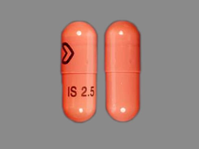 Imprint > IS 2.5 - isradipine 2.5 mg