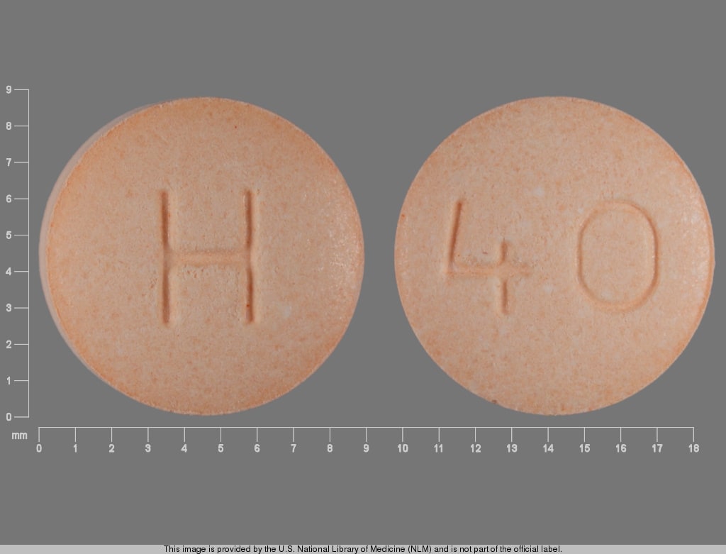 Image 1 - Imprint H 40 - hydralazine 50 mg