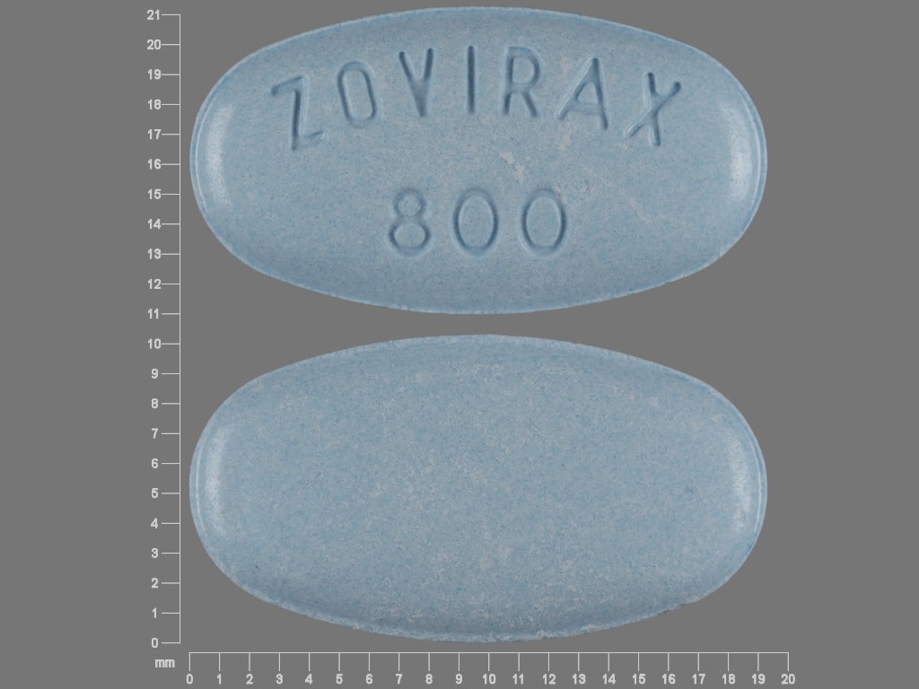 Image 1 - Imprint ZOVIRAX 800 - Zovirax 800 mg