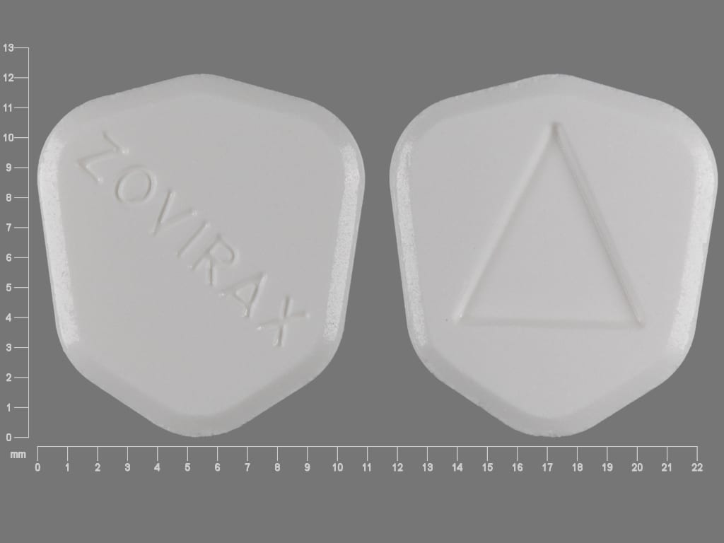 Image 1 - Imprint ZOVIRAX Logo - Zovirax 400 mg