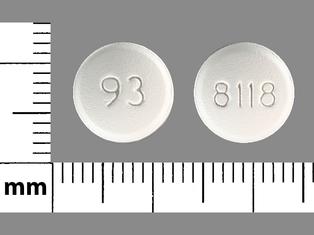 Imprint 93 8118 - famciclovir 250 mg