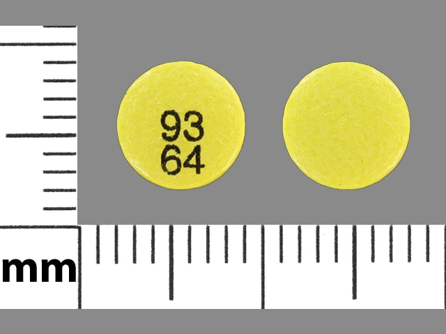 Image 1 - Imprint 93 64 - rabeprazole 20 mg