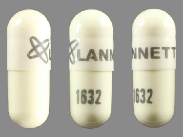 LANNETT 1632 - Hydrochlorothiazide and Triamterene