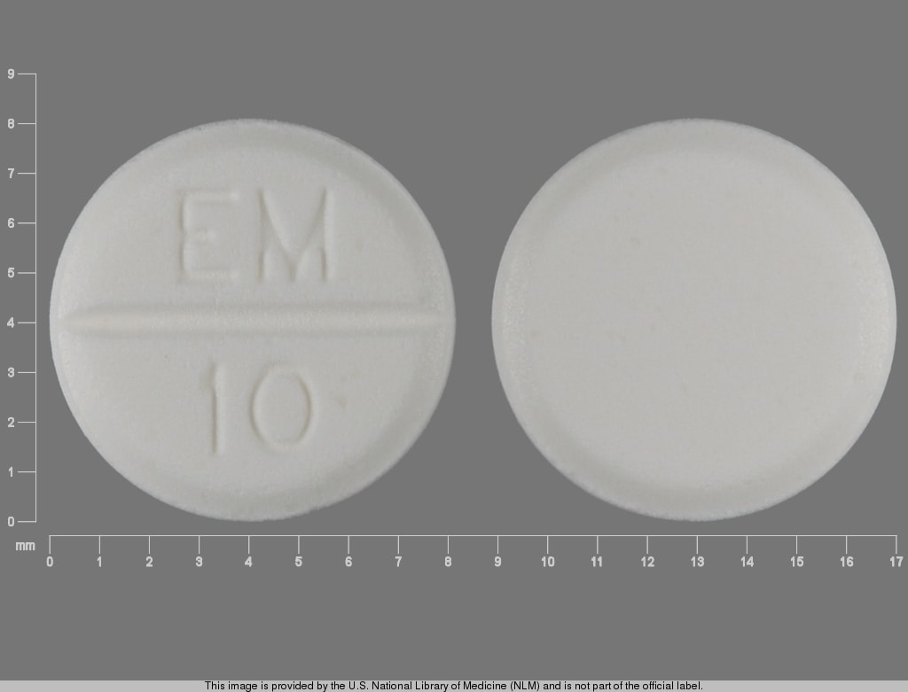 Image 1 - Imprint EM 10 - methimazole 10 mg