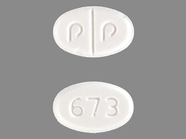 Image 1 - Imprint 673 P P - cabergoline 0.5 mg