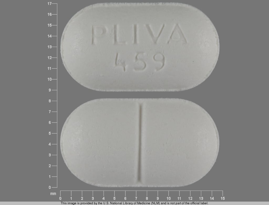 Image 1 - Imprint PLIVA 459 - theophylline 300 mg