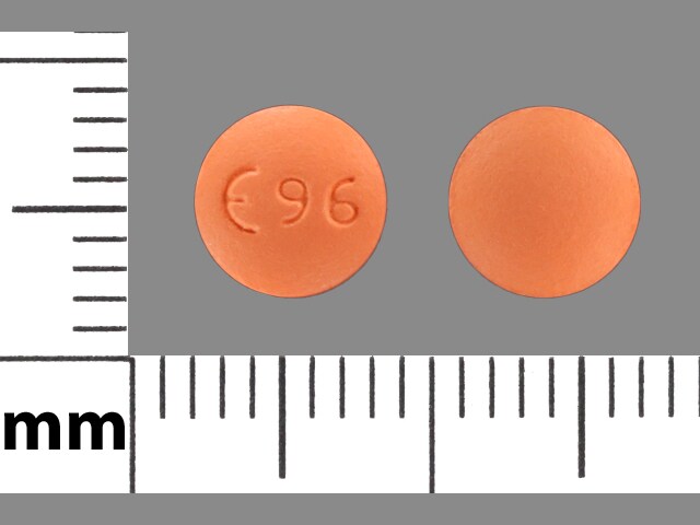 Pill Finder: E96 Orange Round - Medicine.com