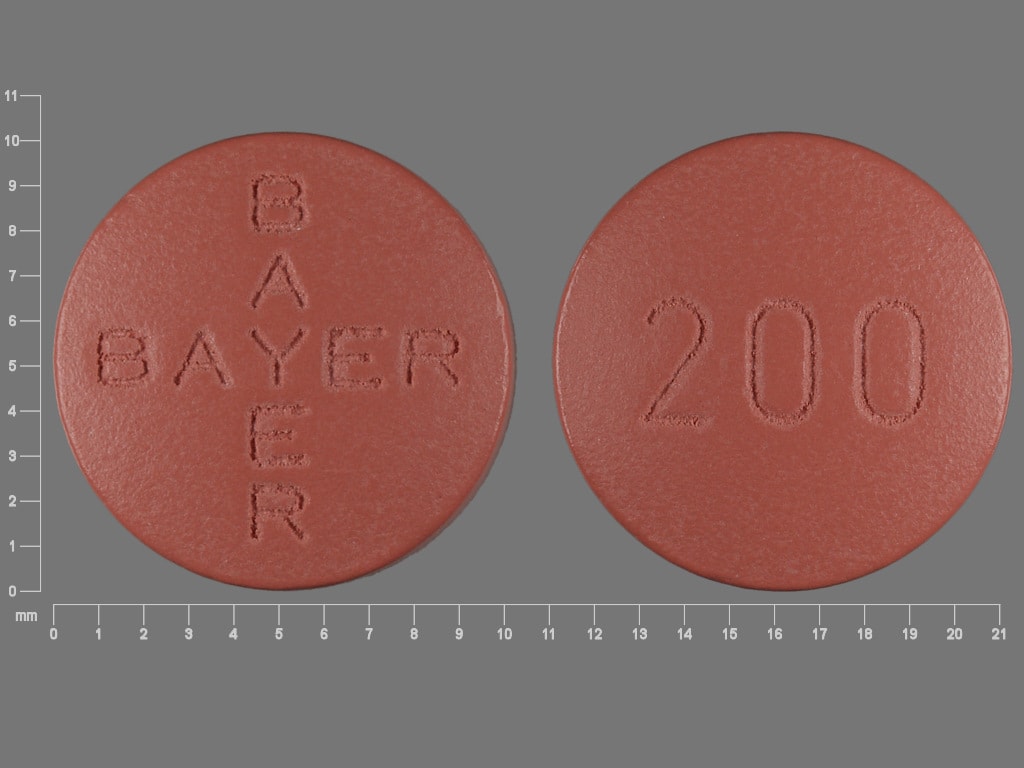 Image 1 - Imprint BAYER BAYER 200 - Nexavar 200 mg