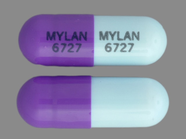 Image 1 - Imprint MYLAN 6727 MYLAN 6727 - zonisamide 100 mg