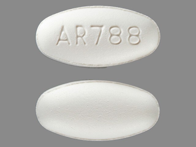 Image 1 - Imprint AR788 - fenofibric acid 105 mg