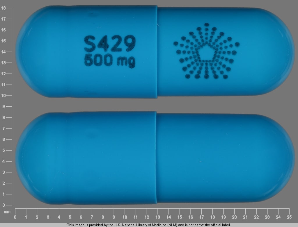 Imprint S429 500 mg Logo - Pentasa 500 mg