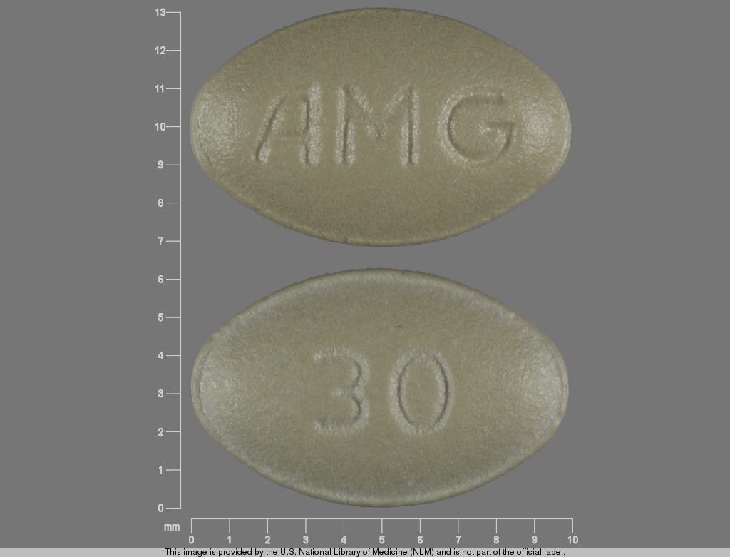 Imprint AMG 30 - Sensipar 30 mg