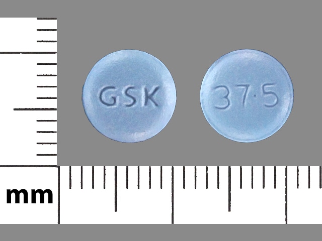 Imprint GSK 37.5 - Paxil CR 37.5 mg