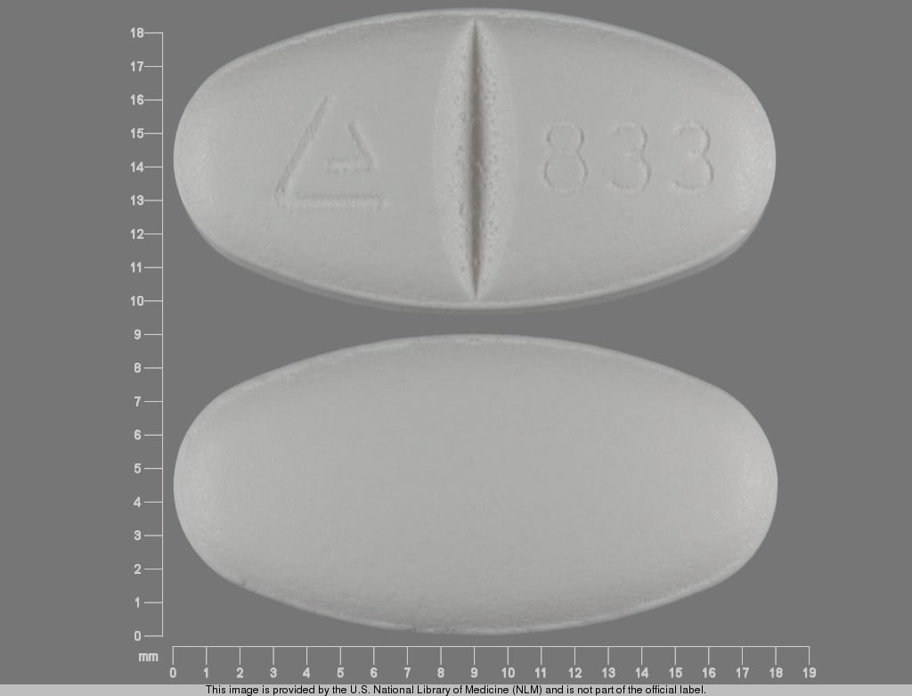 Logo 833 - Metoprolol Succinate Extended-Release