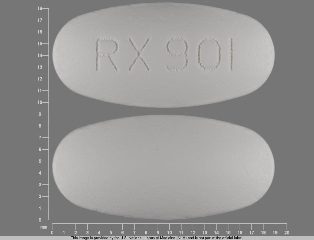 Image 1 - Imprint RX 901 - fenofibrate 160 mg