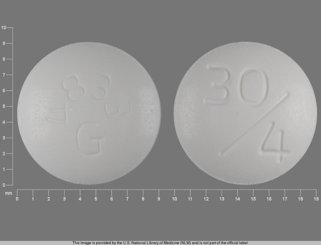 Image 1 - Imprint 30/4 4833G - Duetact 4 mg / 30 mg