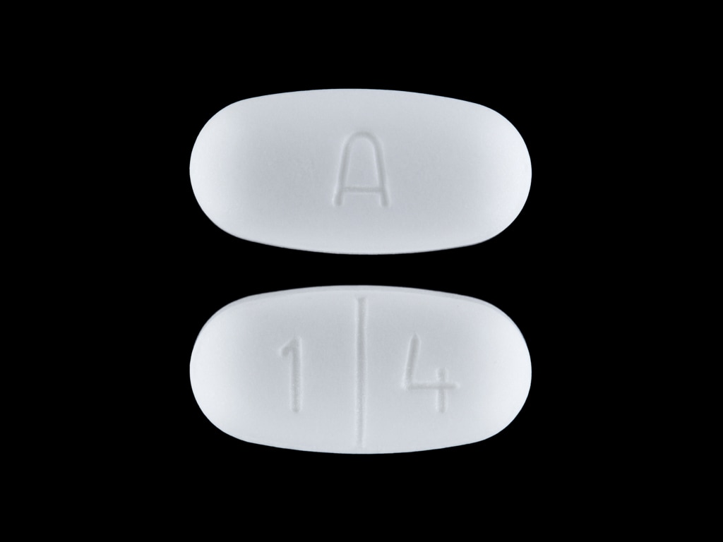 Image 1 - Imprint A 1 4 - metformin 1000 mg