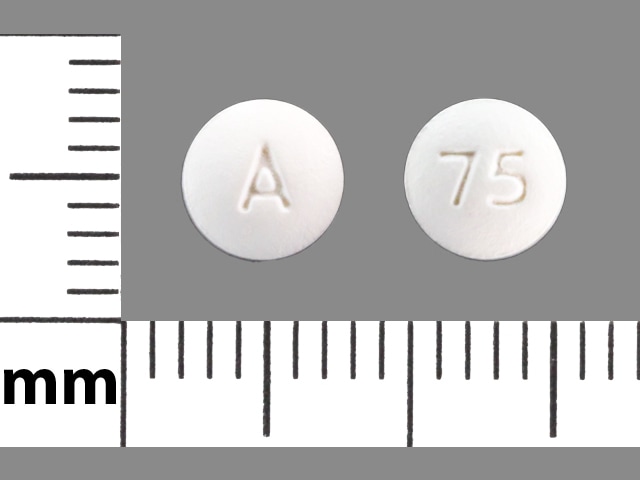 Image 1 - Imprint A 75 - hydroxyzine 10 mg