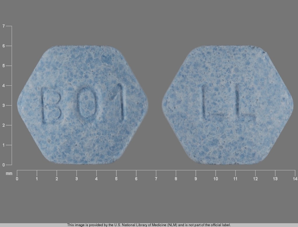 B01 LL - Hydrochlorothiazide and lisinopril