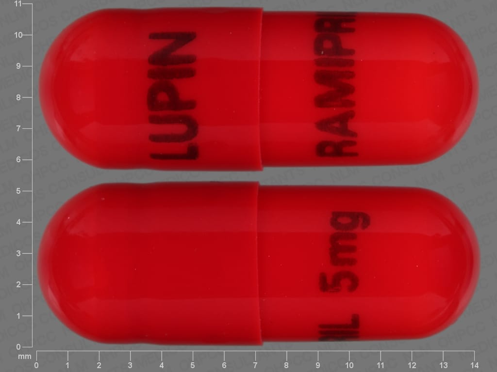 Imprint LUPIN RAMIPRIL 5mg - ramipril 5 mg