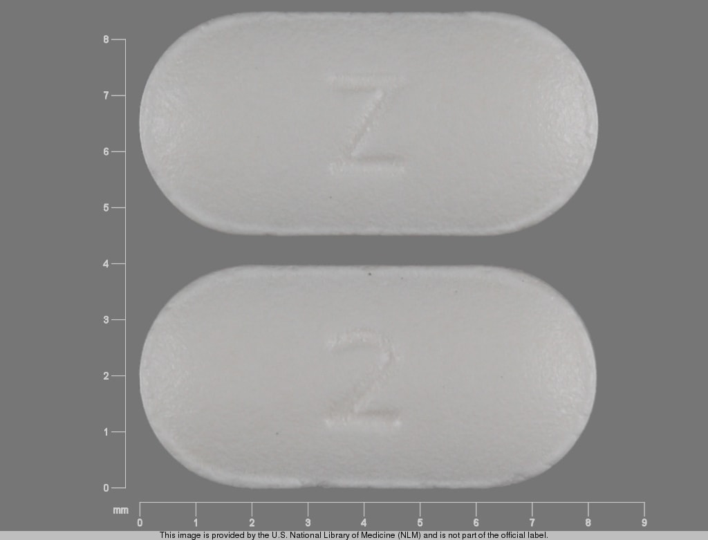 Image 1 - Imprint Z 2 - losartan 25 mg