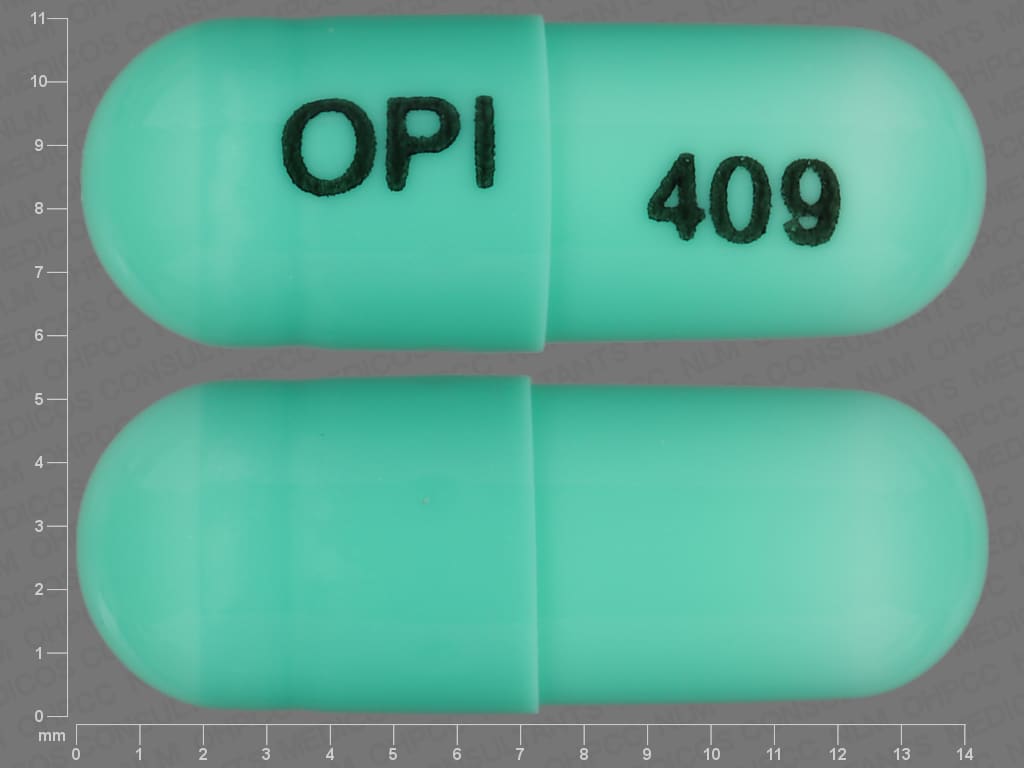 Image 1 - Imprint OPI 409 - chlordiazepoxide/clidinium 5 mg / 2.5 mg