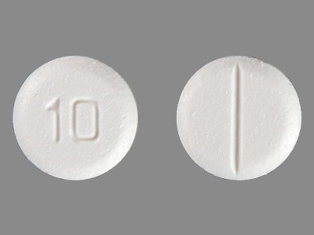 Image 1 - Imprint 10 - hyoscyamine 0.125 mg